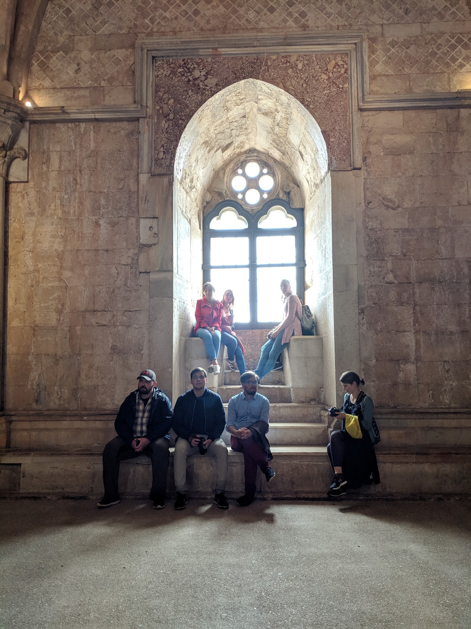 Im friderizianischen Castel del Monte. Foto: Veronika Unger
