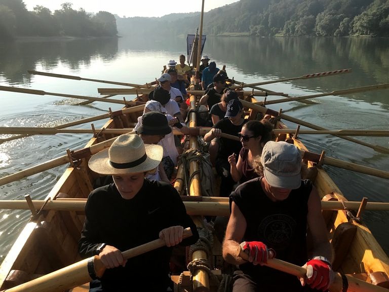 Bericht über das Römerboot (F.A.N.) in der Fachzeitschrift „Rudersport“