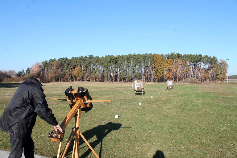 Zweite Testreihe mit einem römischen Scorpio