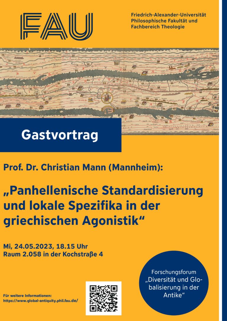 Einladung zum Gastvortrag von Prof. Dr. Christian Mann