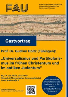 Zum Artikel "Einladung zum Gastvortrag von Prof. Dr. Gudrun Holtz"