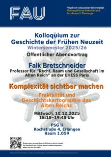 Zum Artikel "Einladung zum Gastvortrag von Falk BRETSCHNEIDER am 10.12.2025"