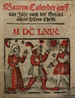 Zum Artikel "Ankündigung: Vortrag von Dr. Simon Dagenais zu „Wettervorhersagen und handschriftliche Temperaturnotizen in Almanachen des 15. bis 18. Jahrhunderts“"