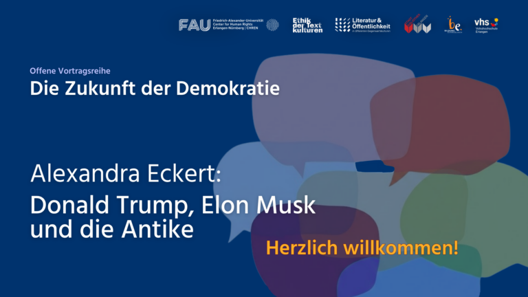 Vortrag PD Dr. Eckert: Trump, Musk und die Antike
